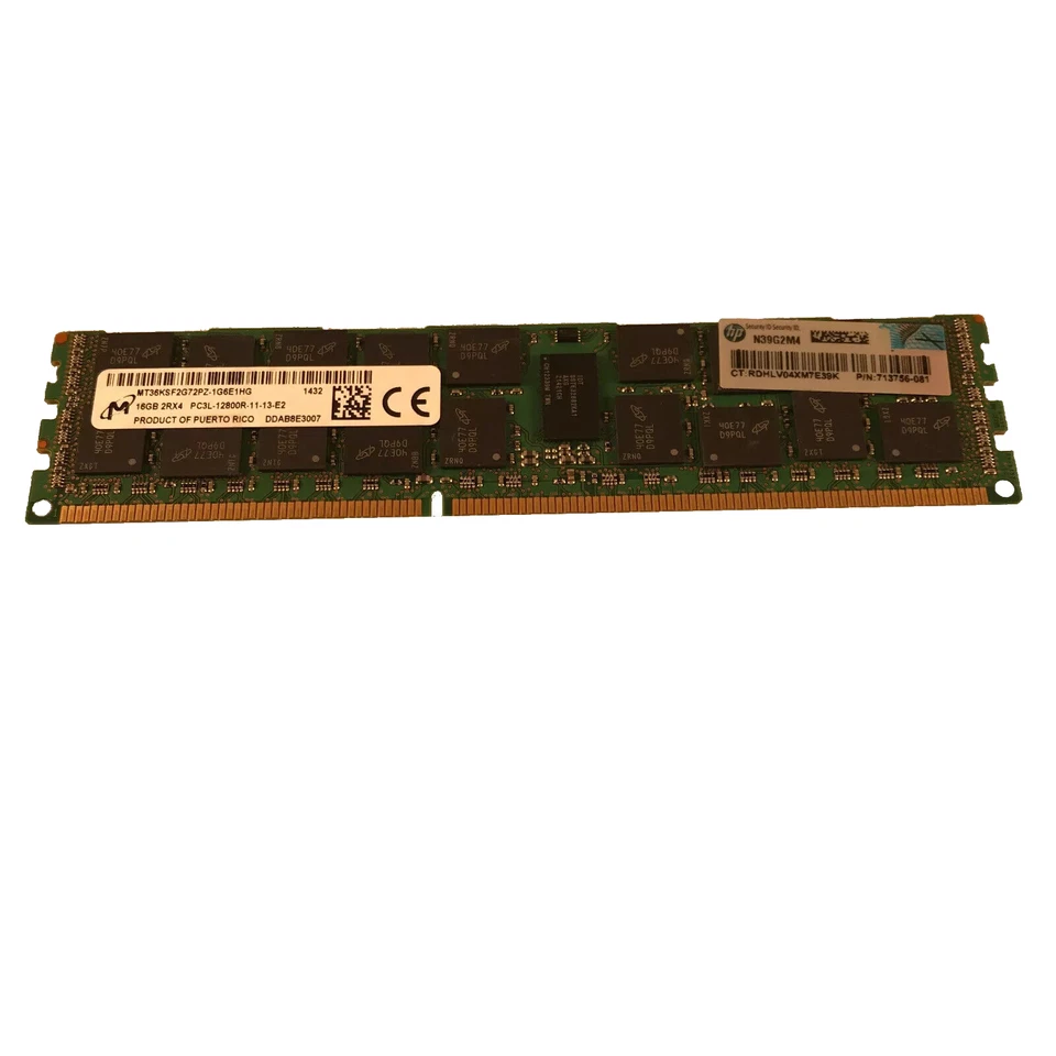 HP Original 16GB DDR3 1600 713985-B21 715284-001 713756-081 For DL360P DL380P G8 - Image 1 of 1