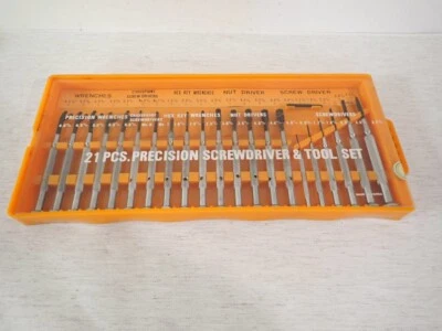 Vintage 21pcs. Precision Srewdriver  & Tool Set made in Korea. - Image 1 of 3