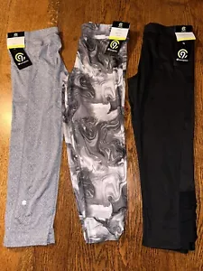 Champion C9 Target Girls Leggings Lot Cropped Capri Set 3 Kids XL 14-16 New NWT - Picture 1 of 18