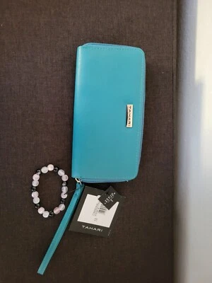 Tahari синий молнии вокруг застежки с бонус браслет - рекомендуемая розничная цена производителя $60.00 - Изображение 1 из 4