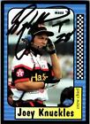 Joey Knuckles autographed Trading Card (Auto Racing, NASCAR, SC) 1991 Maxx #16