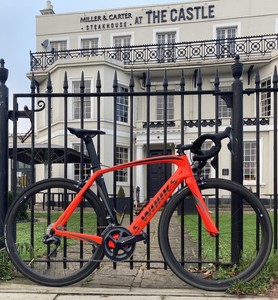 Specialized S Works Venge Vias Frameset Module Satin Carbon/Rocket Red size  54cm