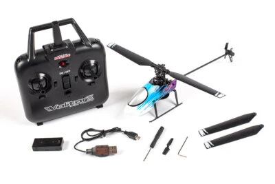 Rage RC Volitar X RTF Micro Heli with Blue/Purple Canopy 6002 - Image 1 of 2