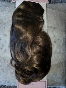 Lulla Bellz Premium Clip-In Hair Extensions 16" 5 piece  Dark Brown Caramel New - Picture 1 of 5