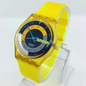 Reloj suizo Start Stop Swatch 1991 vintage, reloj suizo Swatch para hombre y dama - Imagen 1 de 12