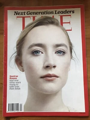Saoirse Ronan Time Magazine 2016 Next Generations Leaders Trump God Machine - Image 1 of 4