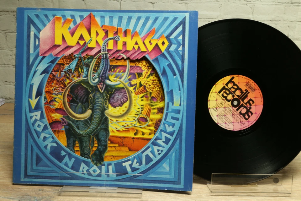 Karthago, ROCK 'N' ROLL TESTAMENT, Vinyl LP, GF, Bacillus Records ‎BLPS 19201 Q  - Bild 1 von 4