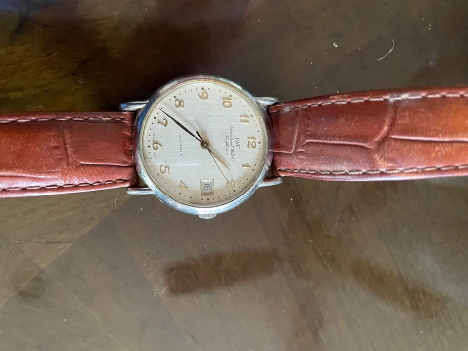 Мужские наручные часы International Watch Company Iwc Portofino цвета слоновой кости - Изображение 1 из 3