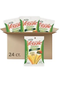 Sensible Portions Garden Veggie Straws, Sea Salt, Snack Size, 1 Oz (Pack of 24) - Picture 1 of 1
