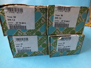 Lot of 50 pcs PHOENIX CONTACT DIK1,5 (2715966) Terminal block - Picture 1 of 7
