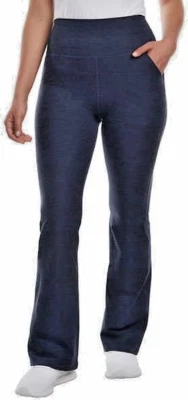 Pantalones acampanados cepillados Kirkland Signature para mujer, gris oscuro, XS Foto 1 de 4