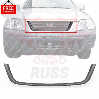 New  Front Lower Grille Trim Painted Black Fits 1997-2001 Honda CR-V HO1210108 Foto 1 de 4