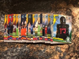 2023 Bowman University Chrome Shimmer Refractor Parallel Pick Your Card
