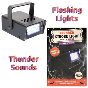Halloween Lightning & Thunder SFX ESTROBOSCÓPICO Simulador Dinámico Efectos de Luz Interior - Imagen 1 de 6