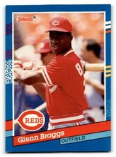 1991 Donruss #253 Glenn Braggs    Cincinnati Reds Baseball Cards EX/NM ID:55307