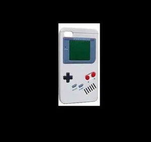 Housse GAME BOY IPhone 4 - Gris NEUF NEW - Foto 1 di 1
