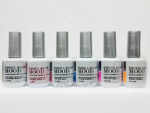 LECHAT Perfect Match MOOD - Farbwechsel Gel Politur - Set mit 6 Farben 0,5oz/15ml - Bild 1 von 5