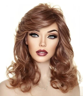 Peluca Always Raquel Welch | Amigable con el calor | ROJA RL30/27 castaño rojizo oxidado Foto 1 de 4