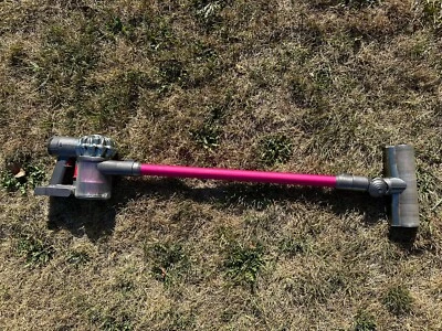 Dyson V6 Motorhead + Stick Cleaner Purple Pink Tested Working DC59 - Image 1 of 4