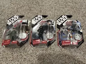 3 Star Wars toys 30th Anniversary w/coin Airborne Death Star Trooper Honor Guard - Picture 1 of 5