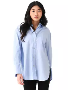VINCE - Oversized Long Sleeve Shirt V933212857 MSRP $425 - Size M - BNWT 66% OFF - Picture 1 of 7