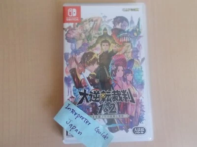 The Great Ace Attorney Chronicles 1&2 Nintendo Switch Video Game Used W/Case - Image 1 of 4