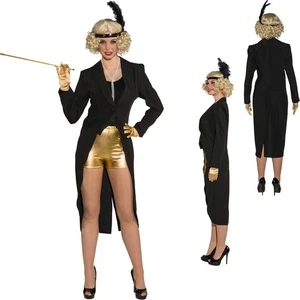 Costume donna frack anni 30 charleston outfit showgirl frack cabaret spettacolo - Foto 1 di 16