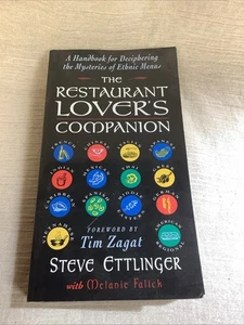 The Restaurant Lover's Companion Steve Ettlinger - Picture 1 of 5