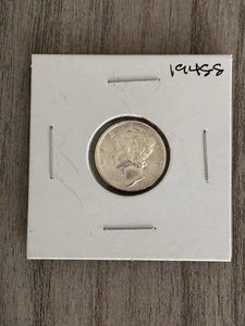 Moneda de diez centavos Mercury 1945 S ~ moneda de plata de Estados Unidos coleccionable - Imagen 1 de 2
