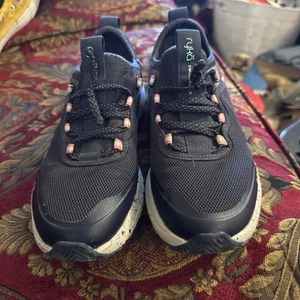 Ryka Switchback Damen-Laufschuhe schwarz mittelhoher Stoff Schnürschuhe 7 - Bild 1 von 6