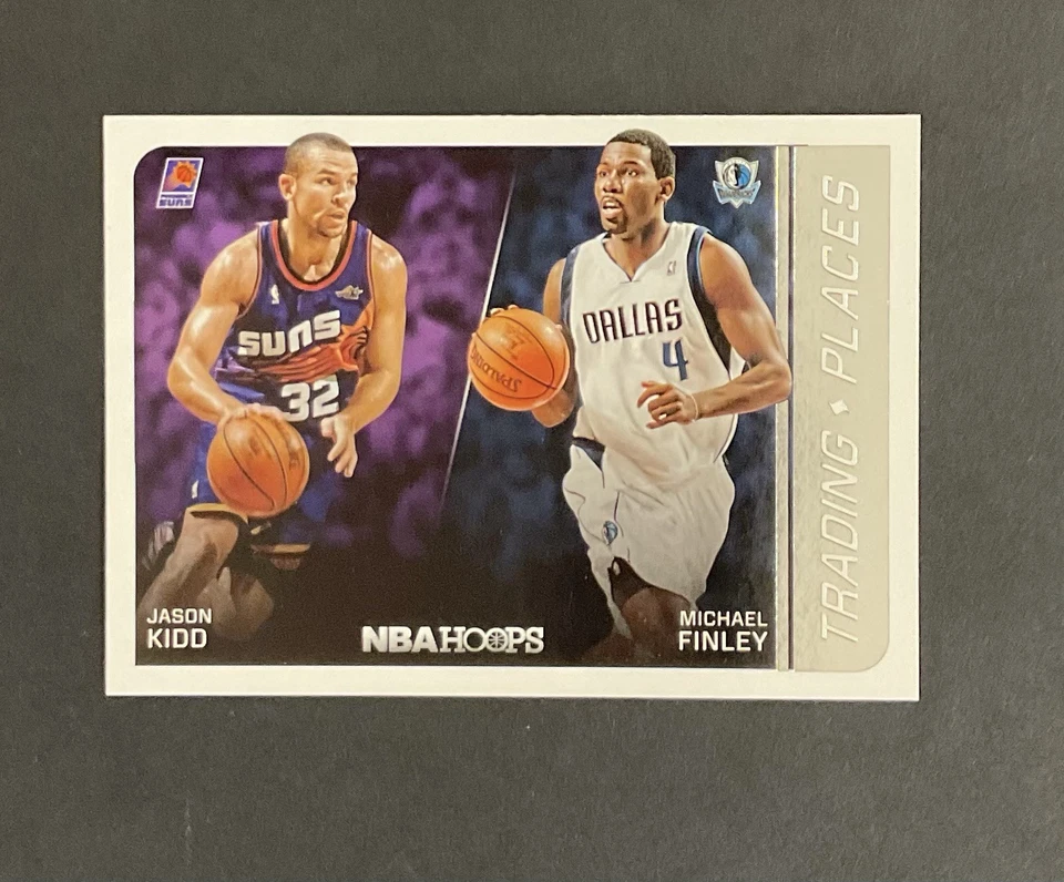 2014-15 Hoops Trading Places #15 Jason Kidd & Michael Finley Suns - Image 1 of 1