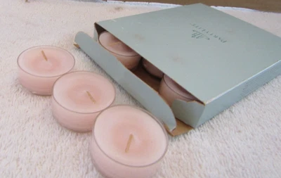 PARTYLITE (12) NUEVO EN CAJA VELAS TEALIGHT UNIVERSALES "DESENROLLAR" VO4675 * Foto 1 de 4