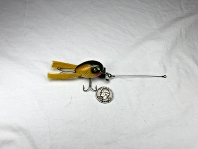 VINTAGE CREEK CHUB BAIT CO. DINGBAT FISHING LURE - Image 1 of 4