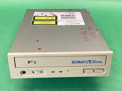BEIGE Plextor PX-40TSi CD CDROM Internal SCSI Desktop Drive - UNTESTED - Image 1 of 4