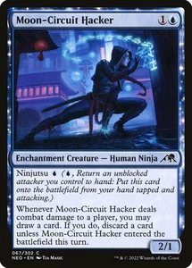 4x Moon-Circuit Hacker - NM - Neon Dynasty - SPARROW MAGIC - Picture 1 of 1