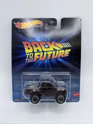 1/64 HOT WHEELS REAL RIDERS BACK TO THE FUTURE MARTYS TOYOTA PICKUP TRUCK BLACK - Image 1 of 2