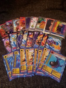Vintage Digimon CCG Lot Animated Series 2 D Tector Series 1 & Battle Series 2 - Picture 1 of 7