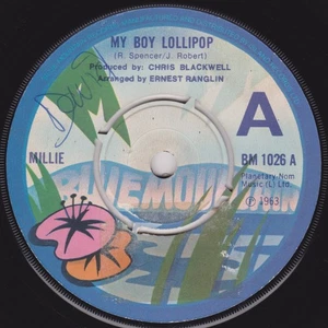 Millie – My Boy Lollipop (Blue Mountain) 7" vinyl single VG/- - Bild 1 von 5