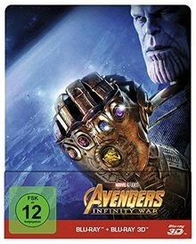 Avengers: Infinity War Steelbook - 3D + 2D [3D Blu-r... | DVD | Zustand sehr gut - Bild 1 von 2