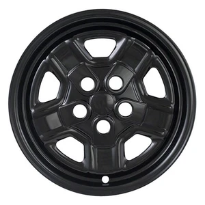 New Set of 4 16” Black Wheel Skins for 2007-2015 Jeep Patriot 16” Steel Wheels - Picture 1 of 1