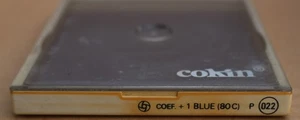Cokin COEF  +1  BLUE 80C   P  022   filter - Picture 1 of 2