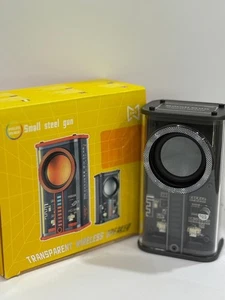 Subwoofer Small Steel Gun - Transparent portable bluetooth speaker 3.0 - Picture 1 of 4