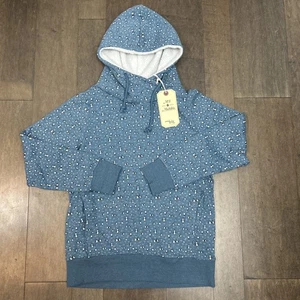 Sudadera con Capucha Multiblu Azul Pingüino Temática XL Mezcla de Algodón Nueva con Etiquetas - Imagen 1 de 9