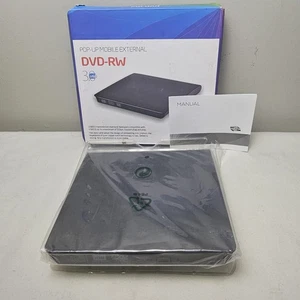 Pop Up Mobile Externe DVD-RW 3.0 USB - Neu - Bild 1 von 7