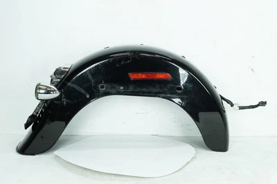 2013 Harley Dyna FLD Switchback OEM Rear Wheel Fender & Turn Signals Bar DENTED - Image 1 of 4