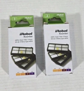 Lote de 2 filtros estilo Hepa iRobot Roomba serie 800 y 900 de 3 quilates cada uno - Imagen 1 de 1