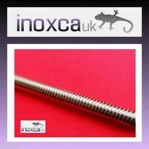 M12 M14 M16 M20 GRADO MARINO METRICO BORCHIA ACCIAIO INOX 316 A4 ASTA FILETTATA - Foto 1 di 1