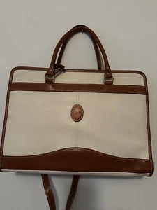 Vintage 90's Viva Leather Large Tote / Laptop Bag - Picture 1 of 11