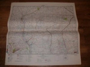 TOP SECRET Soviet Army Military Topographic Map Nuevo Laredo Monclova Mexico USA - Picture 1 of 1