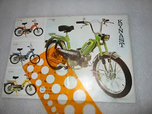 Minarelli Kynast vintage Mofa Moped Europa KML 25 Prospekt - Bild 1 von 2